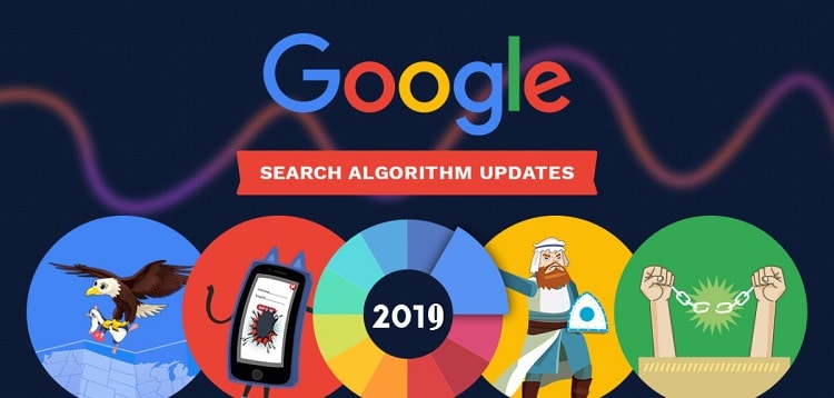 الگوریتم گوگل 2019